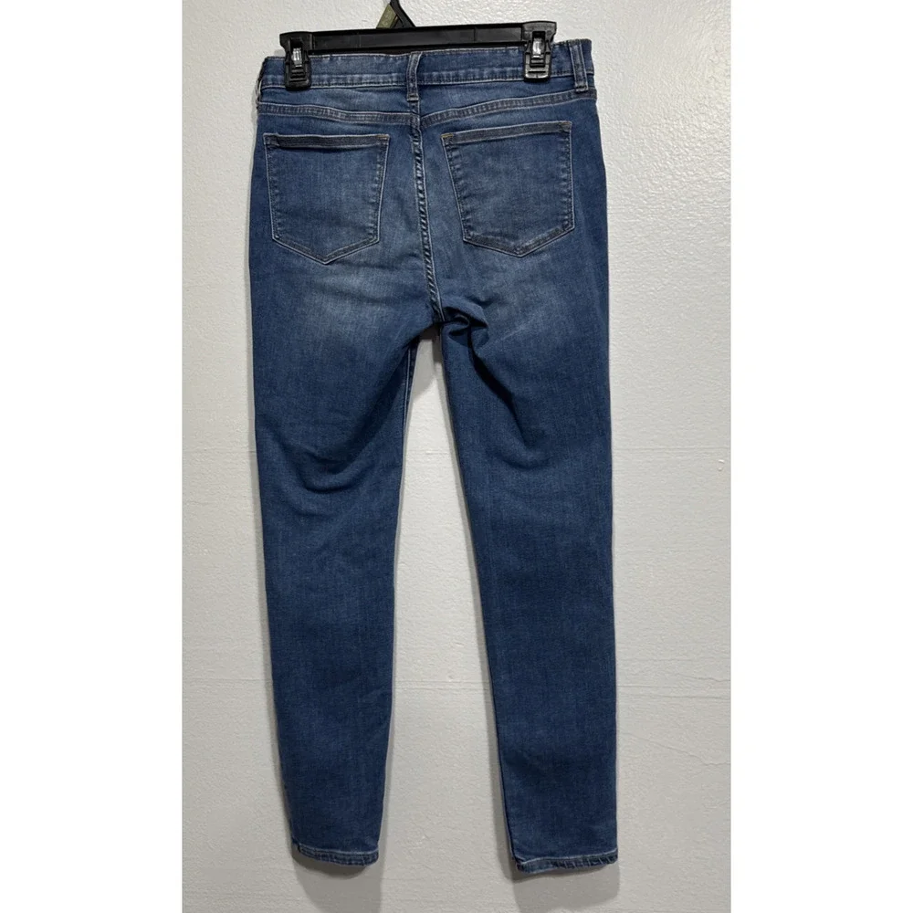 J.Crew Jeans Womens Size 27 Blue Skinny Stretch Denim Pants Casual - Picture 2 of 10